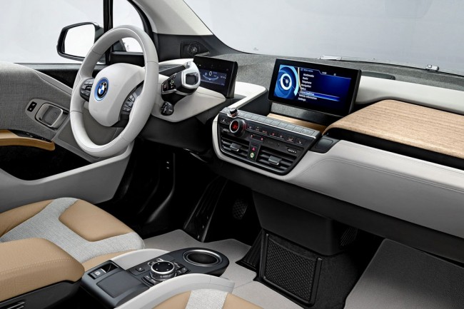 Салон BMW i3 фото