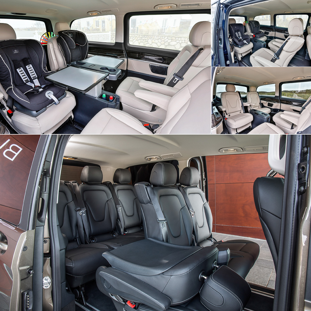 Тест-драйв Mercedes V-Class 2014 - салон