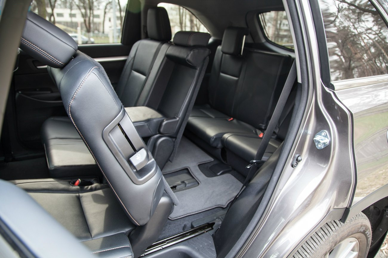 Тест-драйв Toyota Highlander - задні сидіння 2