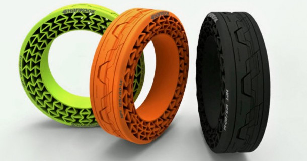 Hankook обновила свои безвоздушные автомобильные шины