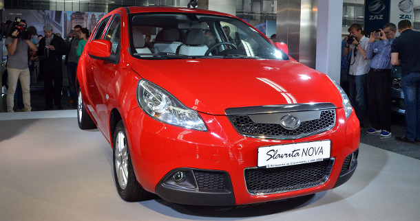 На Столичном Автошоу ZAZ представил Slavuta Nova
