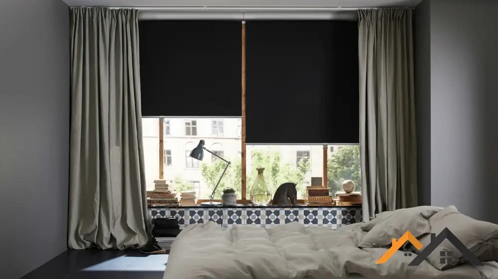 Світлонепроникна тканина для штор - блекаут